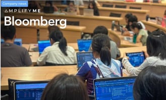 Bloomberg Highlights AmplifyME’s Mission to Demystify Finance for High School Students