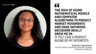 STEM Student to Technology Analyst at Morgan Stanley