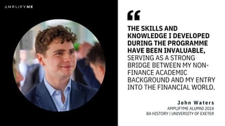 From History Student to Finance Professional