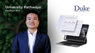 Duke Student Kechun Wu on AmplifyME Pathways