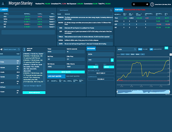 Finance Simulation Training: Markets, Banking, M&A and Quant